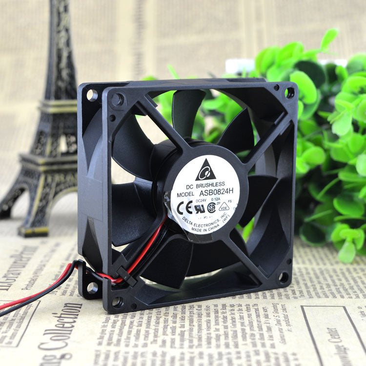 Delta ASB0824H 24V 0.12A 2line frequency converter cooling fan