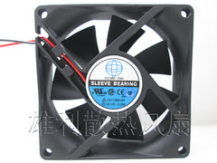 Free Delivery. Original S01138812H 12V 0.23A 8CM 8025 2-wire power supply chassis cooling fan