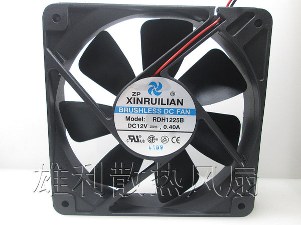 Free Delivery.RDH1225B original 12V 0.40A 120 * 120 * 25 12CM axial fan