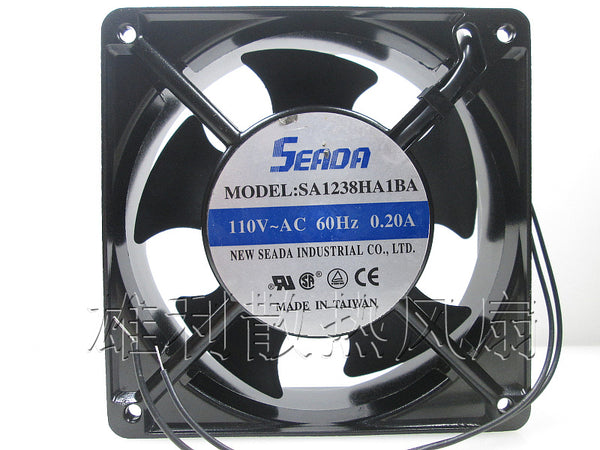 Free Delivery.SA1238HA1BA 110V AC 0.20A 12 centimeters 12038 cabinet fan