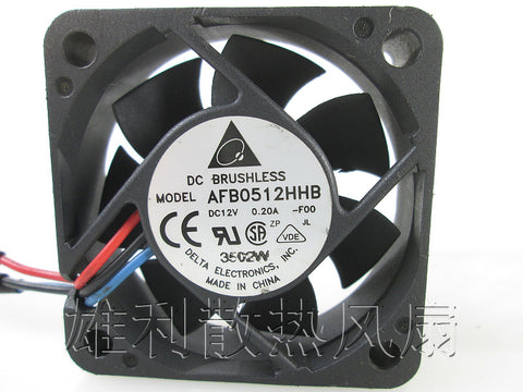 Free Delivery. Server Axial Fan AFB0512HHB Instrumentation Cooling Fan 12V 5CM