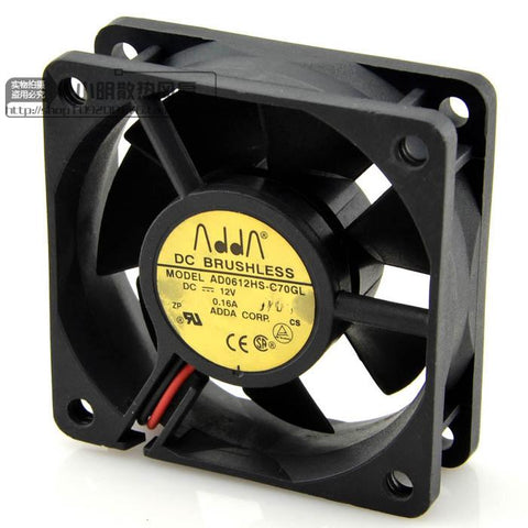 Free Delivery. The original case fans 6020 12 v 0.16 A AD0612HS &amp;#8211; C70GL ADDA oil-bearing fan