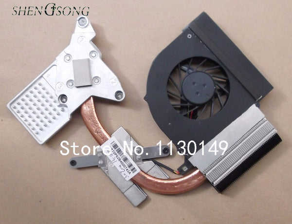 Free Shipping Brand New CPU Cooling Fan for HP Compaq CQ61 g61 534684-001 with Heatsink&amp;#8211; CPU Cooler Fan 531220-001