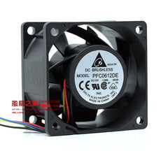Free Shipping For Delta 6CM 60MM 6*6*3.8CM 60*60*38MM 6038 12V 1.68A super violent winds fan PFC0612DE