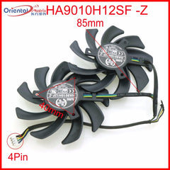 Free Shipping HA9010H12SF-Z 12V 0.57A 85mm 40*40*40mm 4Wire 4Pin For Dataland Graphics Card Cooling Fan