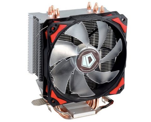 Free shipping ID-Cooling SE-214 4pin PWM 120mm CPU cooler fan 4 heatpipe cooling LGA1151 775 115x FM2+ FM2 FM1 AM3+ CPU Radiator