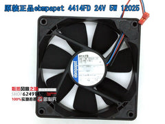 Free shipping Original German ebmpapst 12cm 12025 24V 5W 4414FD120 * 120 * 25mm cooling fan Two-wire Frequency