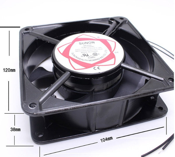 Free Shipping SNUON AC 220V 12038 Cabinet AC cooling fan 120x120x38mm cooler 2123HSL