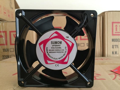 Free shipping The new 12038 AC220V DP200A2123HBL 120 * 120 * 38mm dual ball bearing cooling fan axial fans