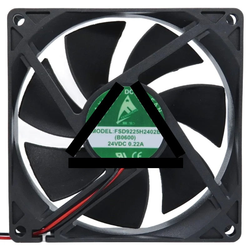 FSD FSD9225H2402B 24V 0.22A 2 Wires Axial Cooling Fan