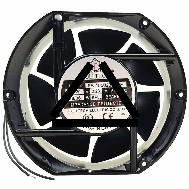 FULLTECH FS-155023H AC 230V 0.23A 38/36W Ball Bearing Axial Fan