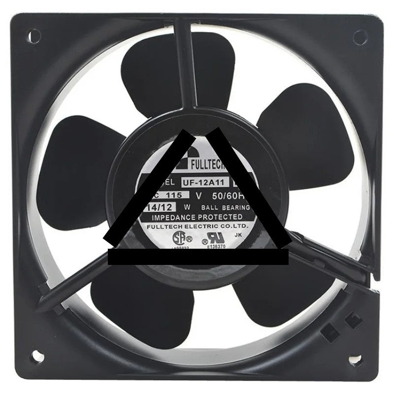 FULLTECH UF-12A11 BTH 115V 14/12W 2 Wires Cooling Fan