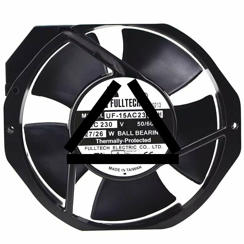 FULLTECH UF-15AC23 BTH AC 230V Ball Bearing Thermally Protected Axial Fan