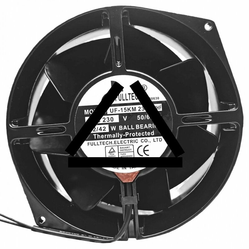 FULLTECH UF-15KM23 BWHF AC 230V 42W Thermally Protected Axial Fan