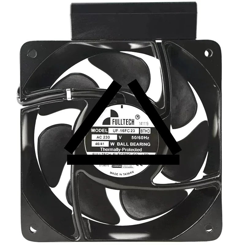 FULLTECH UF-16FC23 BTHD 230V 46/41W Ball Bearing Thermally Protected Cooling Fan
