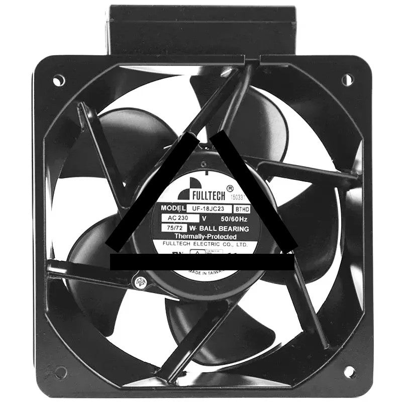 FULLTECH UF-18JC23 BTHD 230V 75/72W Ball Bearing Thermally Protected Cooling Fan