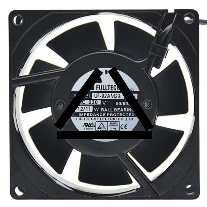 FULLTECH UF-92AM23 HH 230V 12/11W 2 Wires Axial Cooling Fan