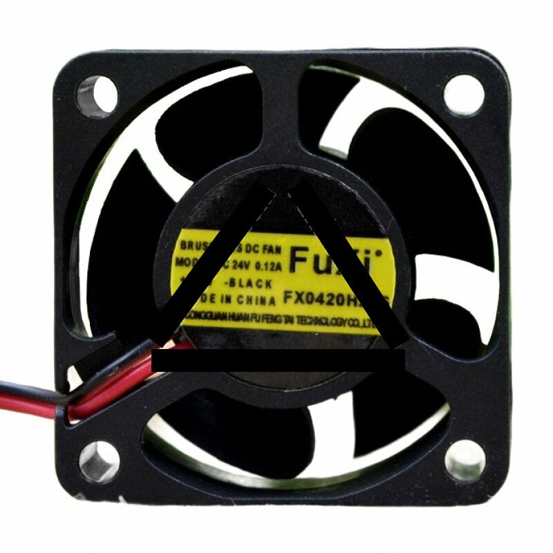 FuXi FX0420H24S DC 24V 0.12A 2 Wires Axial Cooling Fan
