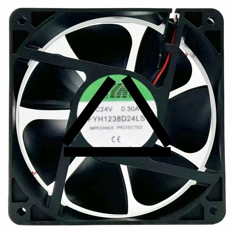 FYH1238D24LS DC 24V 0.30A 12038 Impedance Protected Axial Cooling Fan