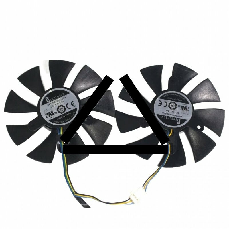 GECOTHERM GFY09010E12SPA DC 12V 0.5A Axial Cooling Fan