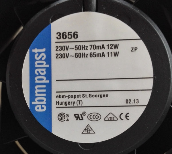Germany PAPST TYP3656/3556/3650 230V 12/11W all metal high temperature fan fan