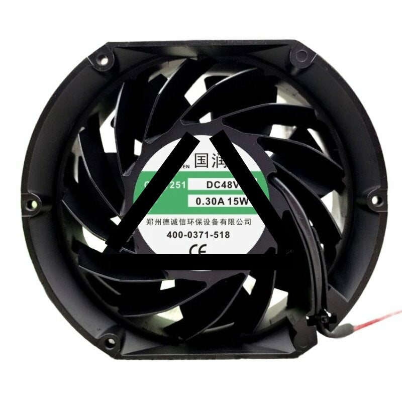 GREEN CX17251 DC 48V 0.30A 15W Axial Cooling Fan