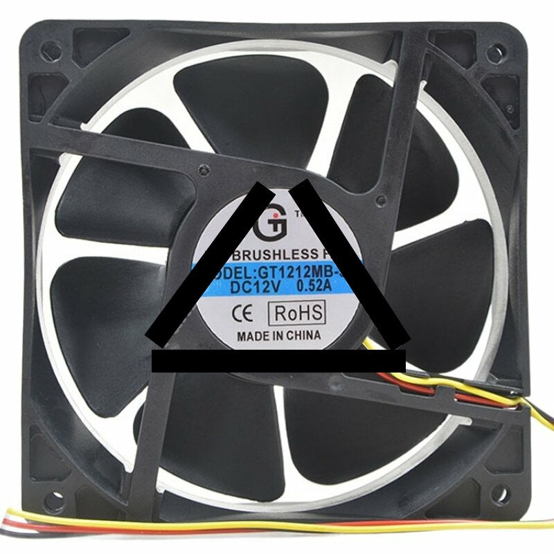 GT1212MB-38 DC 12V 0.52A 12038 Brushless Axial Cooling Fan