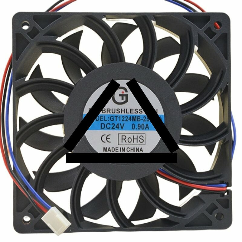 GT1224MB-25(BL) DC 24V 0.90A 12025 Brushless Axial Cooling Fan