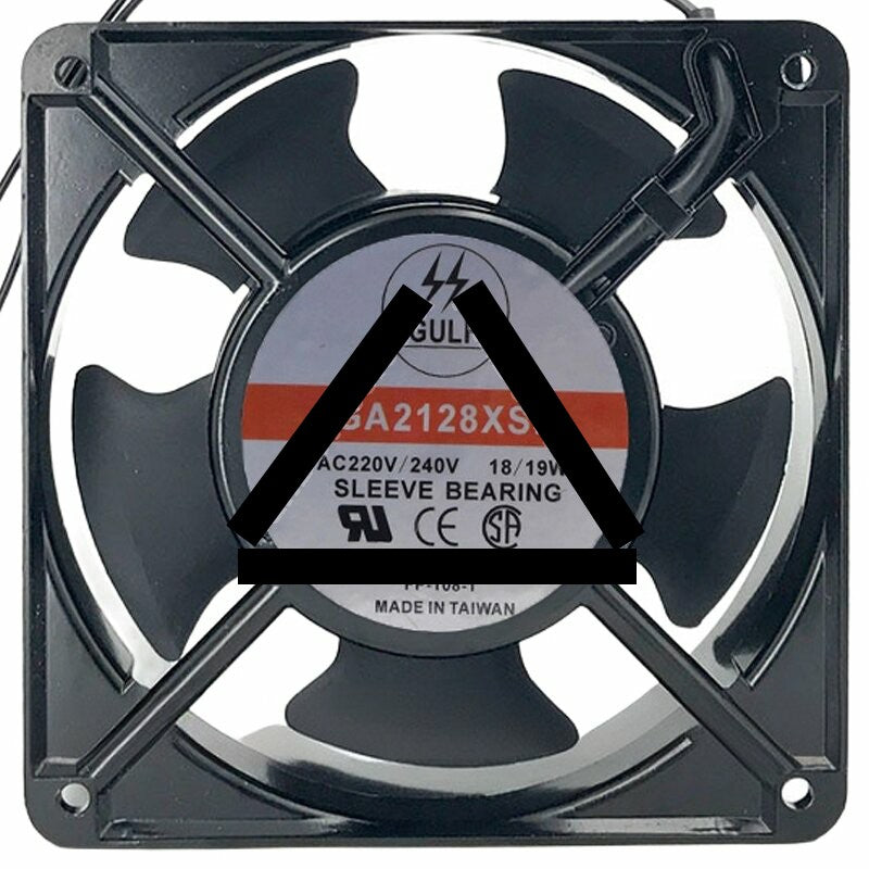GULF GA2128XSL 220V/240V 18/19W Sleeve Bearing Axial Fan