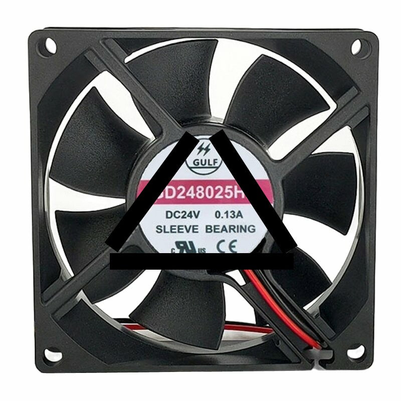 GULF GD248025HS DC 24V 0.13A 8025 Axial Cooling Fan