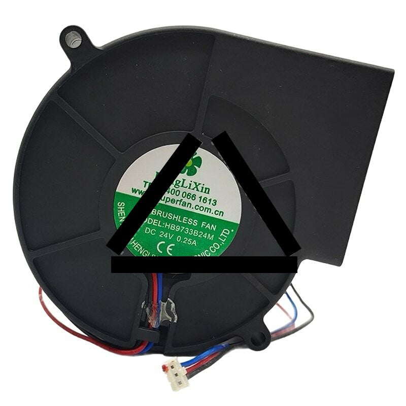 HengLiXin HB9733B24M DC 24V 0.25A Brushless Blower Cooling Fan