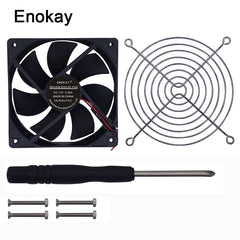 High-quality Water Cooler 2pcs 12025 120mm Cooling Fan For Computer, 12cm Exhaust For 12v 2400rpm Quiet Cooler