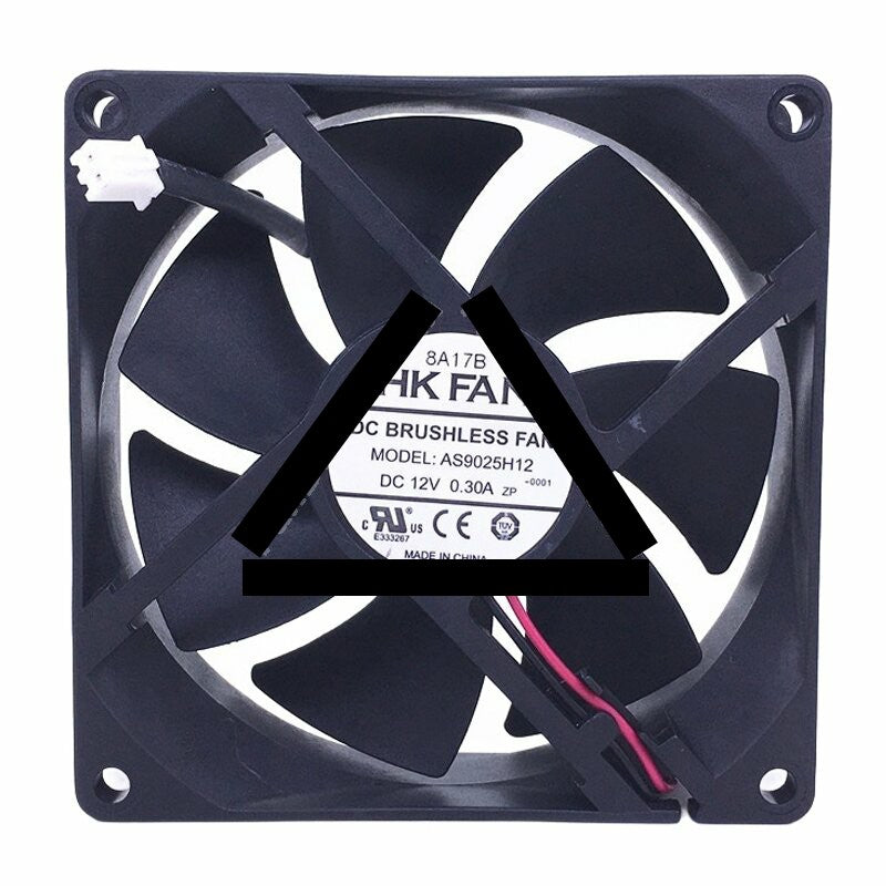 HK FAN AS9025H12 DC 12V 0.30A 9225 Axial Brushless Cooling Fan