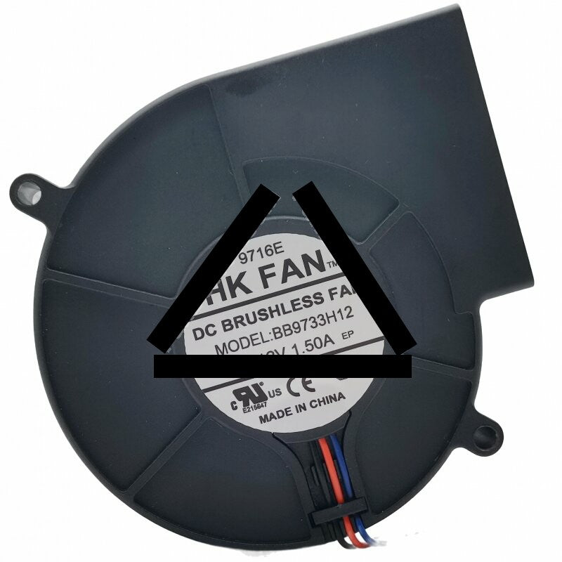 HK FAN BB9733H12 DC 12V 1.50A 9733 Blower Brushless Cooling Fan