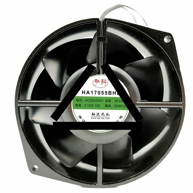 HK-OK HA17055BHL AC 220/240V 0.12/0.13A 26/32W Axial Cooling Fan