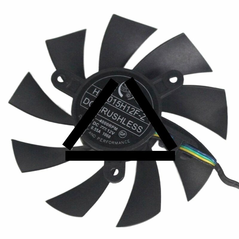HONGHUA HA9015H12F-Z 12V 0.55A 4 Wires 4000RPM Cooling Fan