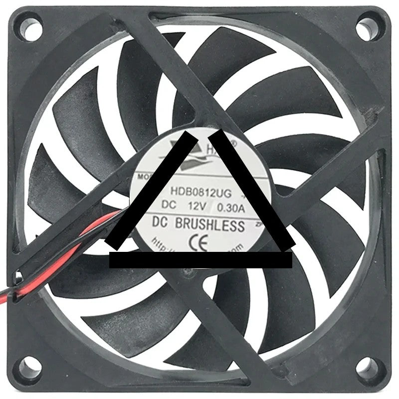 HXH HDB0812UG 12V 0.30A 2 / 3 / 4 Wires Axial Cooling Fan