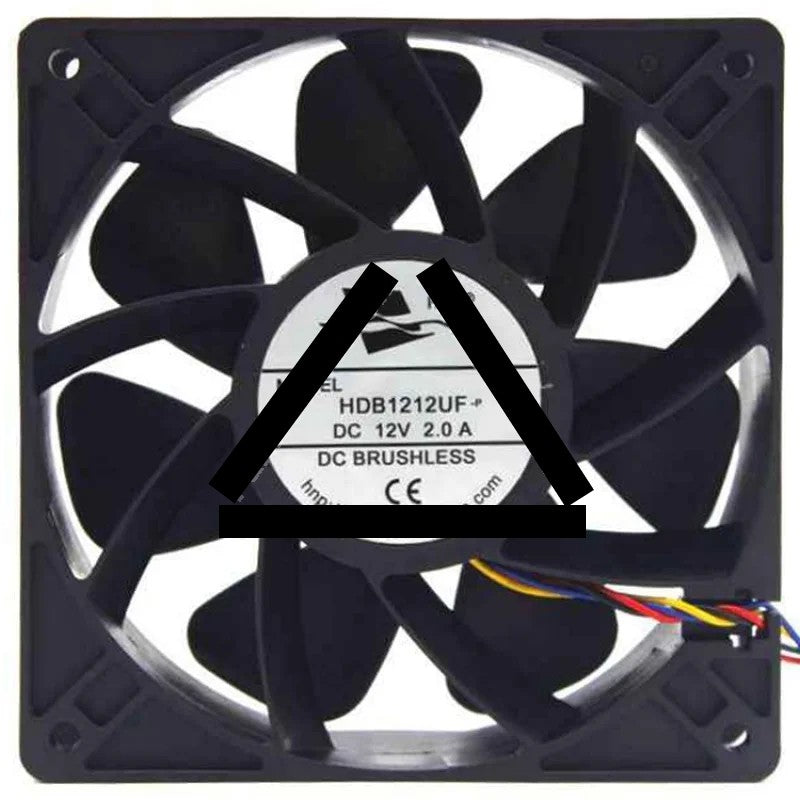 HXH HDB1212UF-P 12V 2.0A 4 Wires DC Brushless Cooling Fan