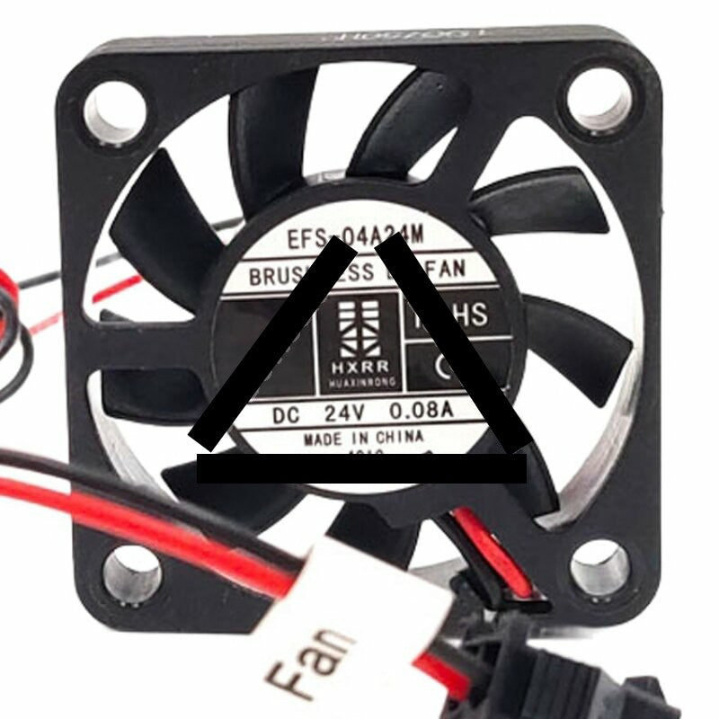 HXRR EFS-04A24M DC 24V 0.08A 4010 Axial Brushless Cooling Fan