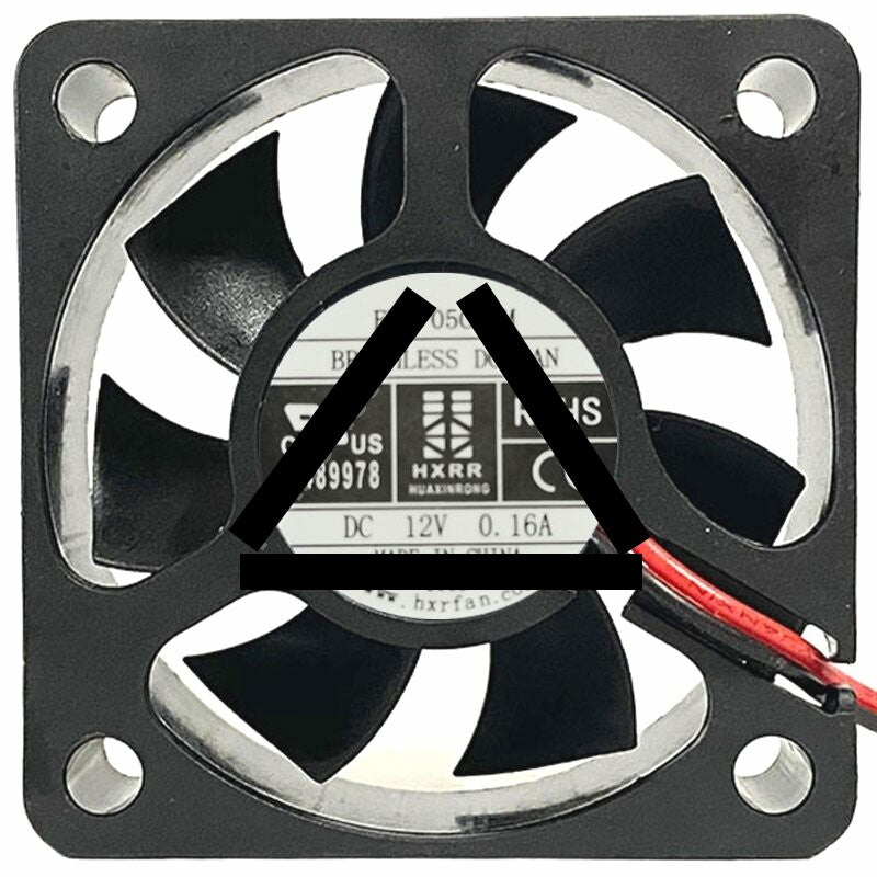 HXRR EFS-05C12M 12V 0.16A 2 Wires Axial Cooling Fan