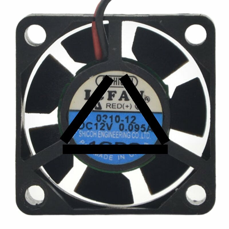 ICFAN 0310-12 DC 12V 0.095A 3010 Axial Cooling Fan