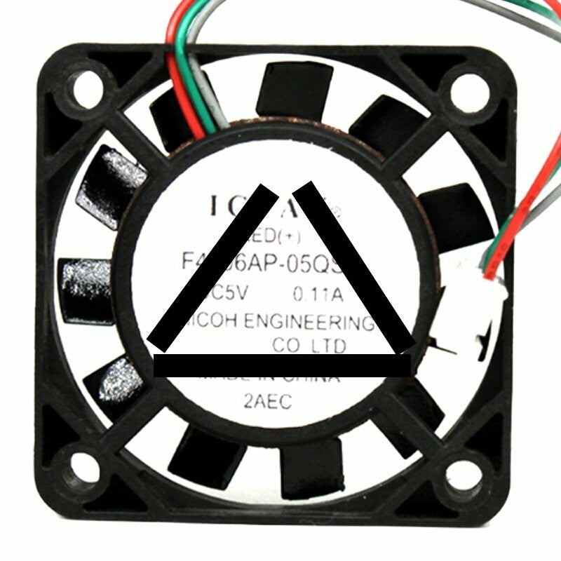 ICFAN F4006AP-05QSV DC 5V 0.11A 4006 Axial Cooling Fan