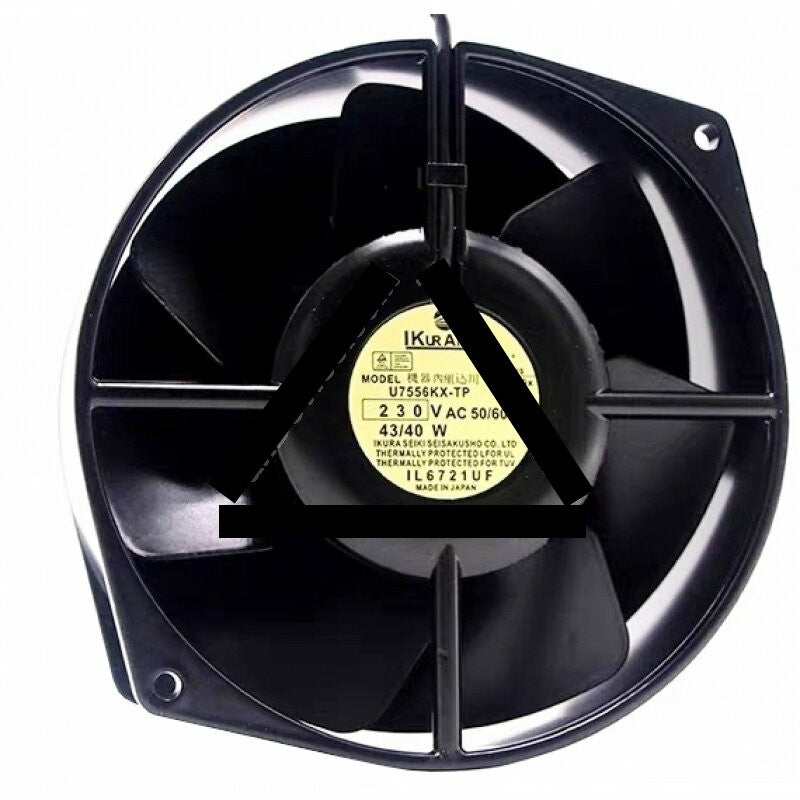IKURA U7556KX-TP AC 230V 43/40W Axial Cooling Fan
