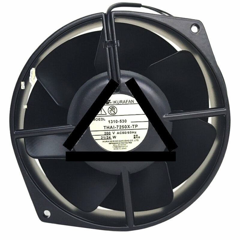 IKURAFAN 1310-530 THAI-7250X-TP AC 200V 21/24W Axial Cooling Fan