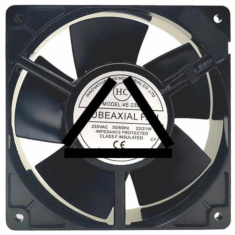Innovative 4E-230S AC 230V 22/21W Impedance Protected Axial Cooling Fan