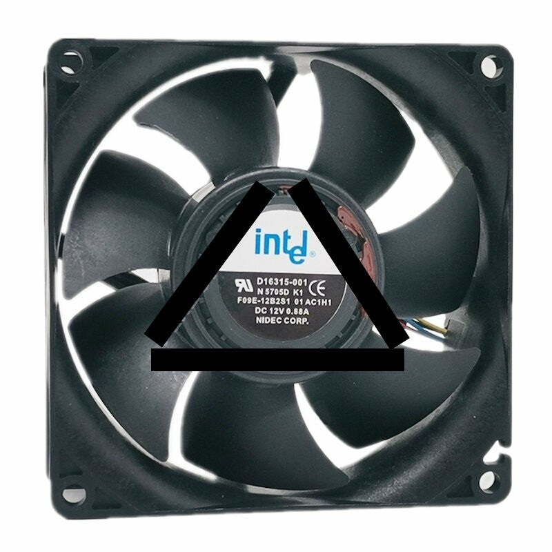 Intel F09E-12B2S1 DC 12V 0.88A 9038 Nidec Axial Cooling Fan