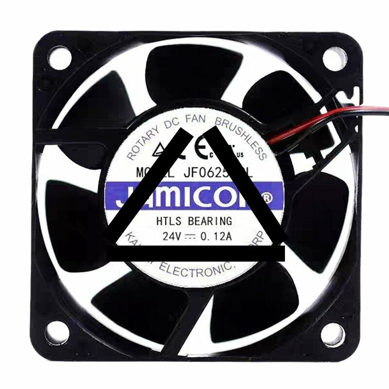 JAMICON JF0625B2L DC 24V 0.12A 6025 Axial HTLS Bearing Cooling Fan