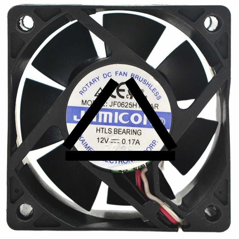 JAMICON JF0625H1LSAR DC 12V 0.17A 6025 HTLS Bearing Axial Cooling Fan