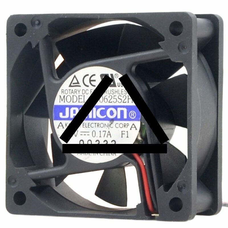 JAMICON JF0625S2H DC 24V 0.17A 2 / 3 Wires Brushless Axial Cooling Fan