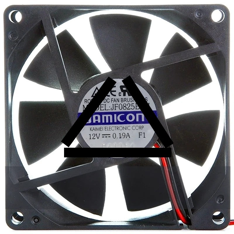 JAMICON JF0825B1H 12V 0.19A DC Brushless 2 / 3 Wires Axial Cooling Fan